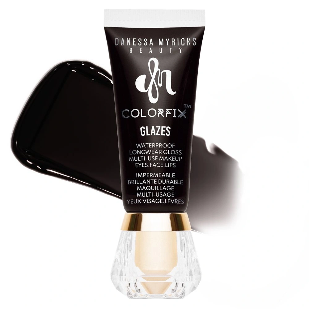 Danessa Myricks Colorfix Glaze Stargazer - Shimmering Transparent Black Gloss - Product Only